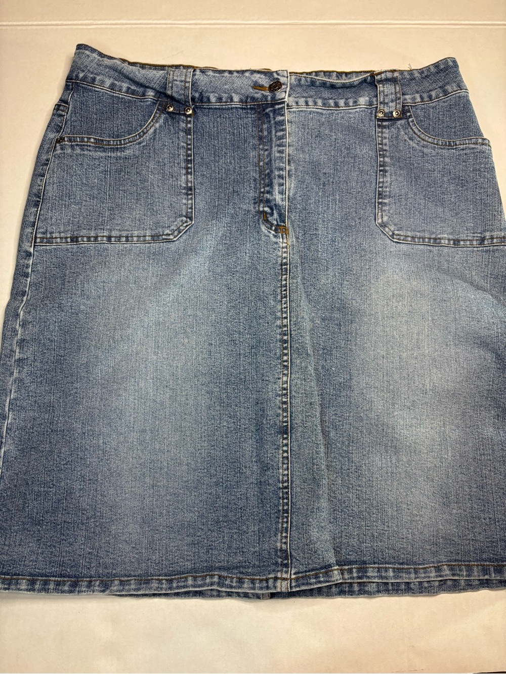B.U.M Equipment Vintage Denim Skirt size 18